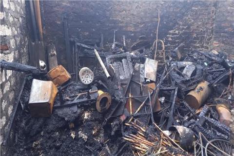 «التهم 10 منازل».. خسائر فادحة في حريق أبو نبوت