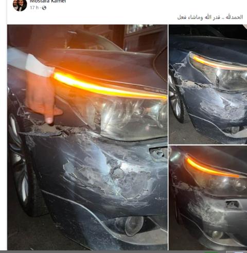 مصطفى كامل يتعرض لحادث سير مروع.. ماذا حدث؟